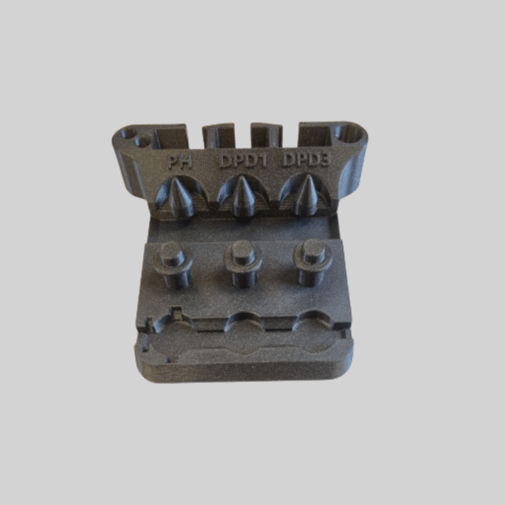 Prøvestander til tabletter, reagenser og udstyr