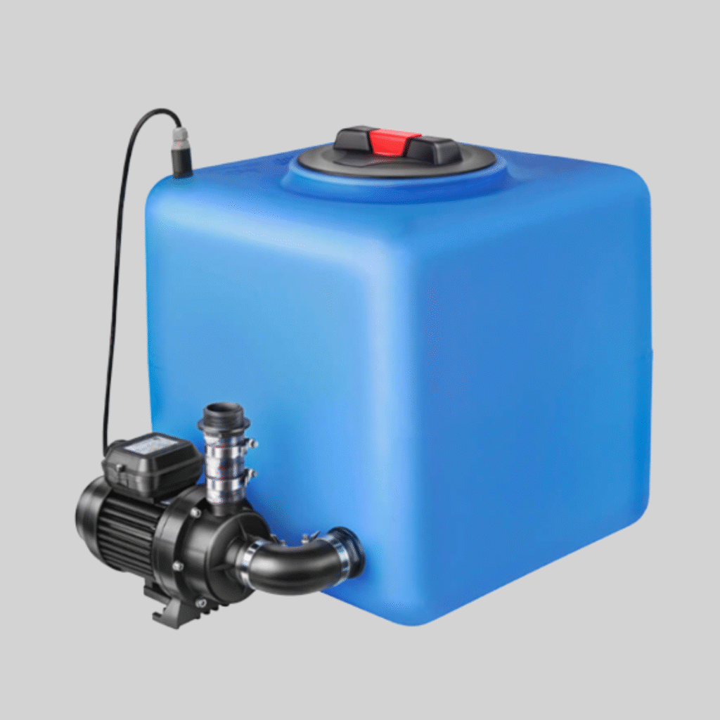 Pumpestation til målevand