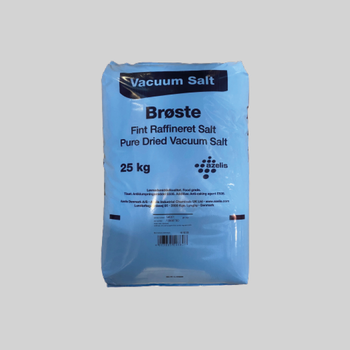 Brøste vacuum salt, 25 kg