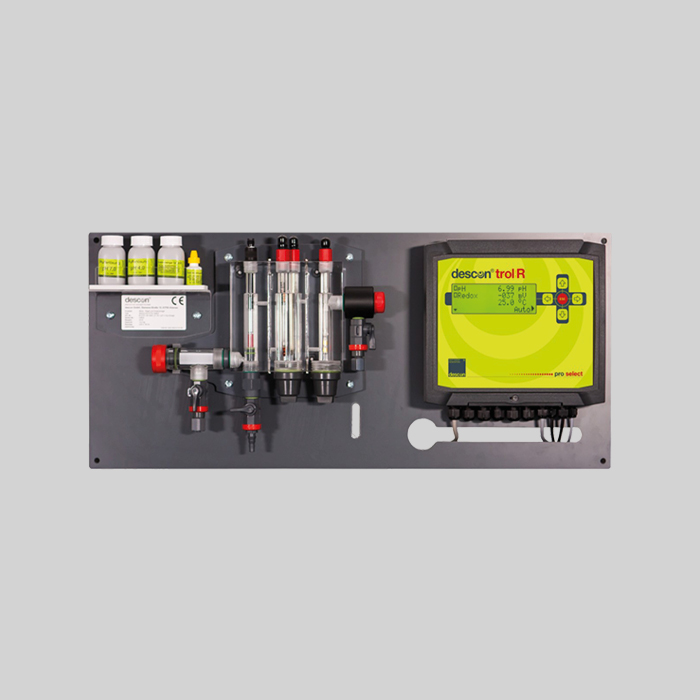 Fabriksmontering af DES-12706/12707 på PVC plade