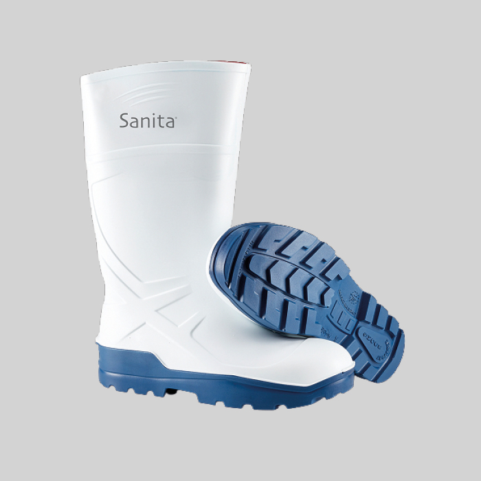 Gummistøvle PU OMEGA hvid