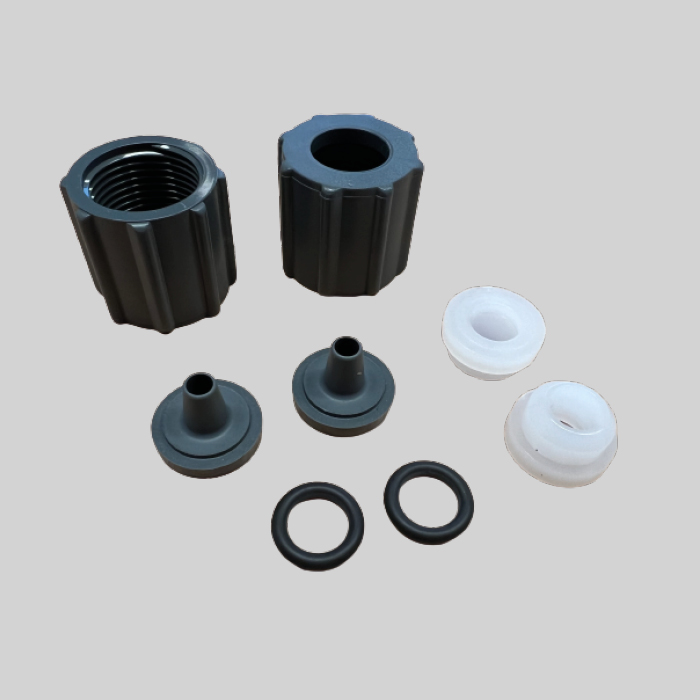 Prominent slangetilslutning i PVC, 8/5 mm