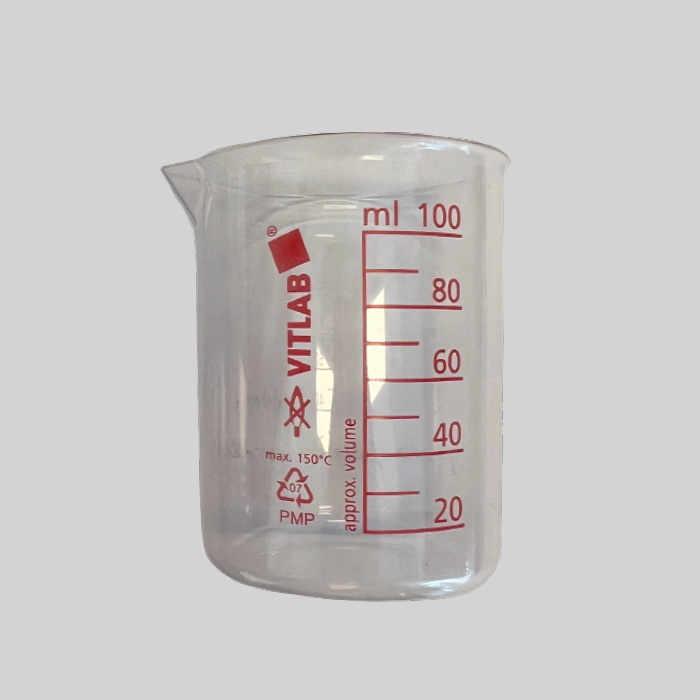 Målebæger, PMP, 100ml